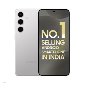 Samsung Galaxy S24 5G AI Smartphone (Marble Gray, 8GB, 128GB Storage)