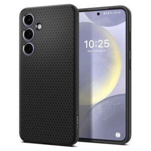 Spigen Liquid Air for Samsung Galaxy S24 Case, Galaxy S24 Back Cover (2024) - Matte Black
